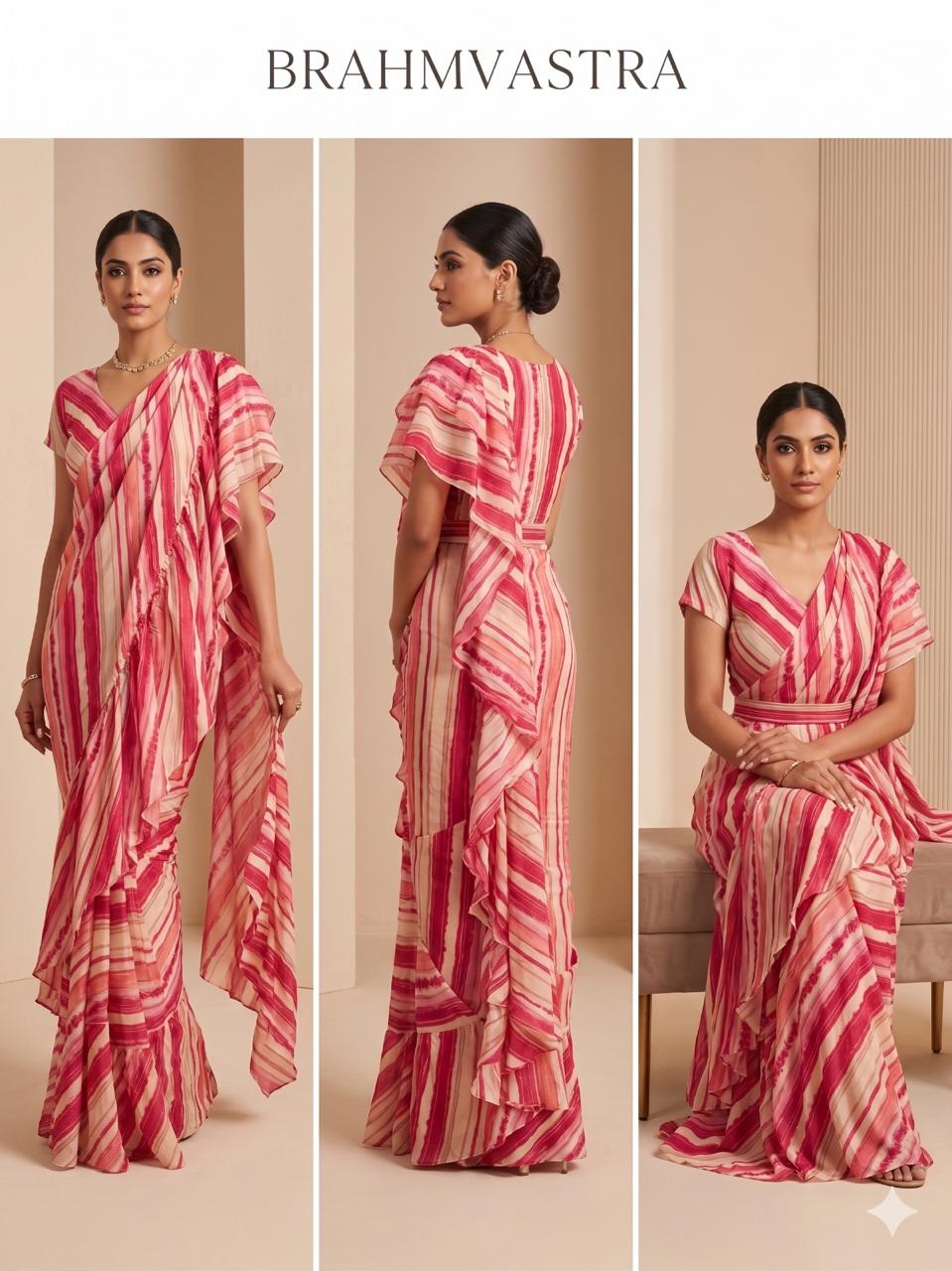 Ready made Saree